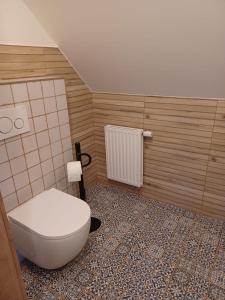 Koupelna v ubytování Apartmány Albipolis - Hořec a Modřín