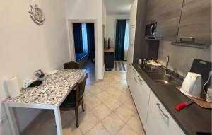 Η κουζίνα ή μικρή κουζίνα στο Gorgeous Apartment In Opuzen With Wifi