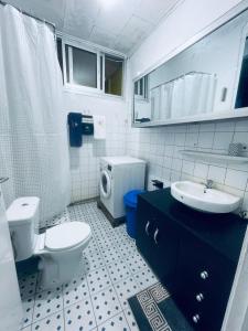 Koupelna v ubytování Jnelis Home