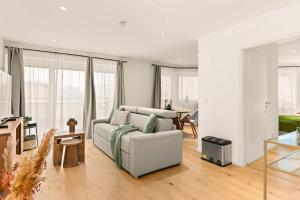 Posezení v ubytování Superior Apartment Dingolfing - Design & Komfort