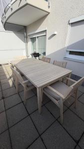 Μπαλκόνι ή βεράντα στο Deluxe Apartment Dingolfing - Design & Space