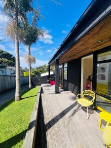 Zahrada ubytování Tropical Oasis in Oakura