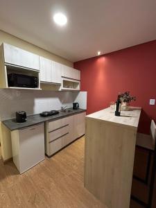 Køkken eller tekøkken på Aires del Toledano