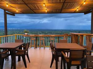 Un balcon sau o terasă la Hotel Mirador Quindío Eje Cafetero