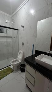 Et badeværelse på Casa Recanto Ville + 6 billeder