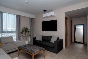 Μια τηλεόραση ή/και κέντρο ψυχαγωγίας στο Luxury and Comfort in Gaudalajara 10 minutes away from Expo Guadalajara