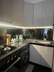 Køkken eller tekøkken på A Suites