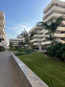 Bygningen som lejligheden ligger i