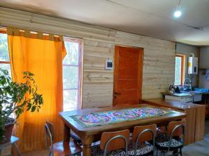 Køkken eller tekøkken på Casa Montañas del Tricahue