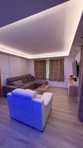 Χώρος καθιστικού στο Villa aux portes de Bruxelles