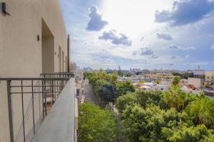 Μπαλκόνι ή βεράντα στο Abba Hotel Tel-Yafo - former Numa