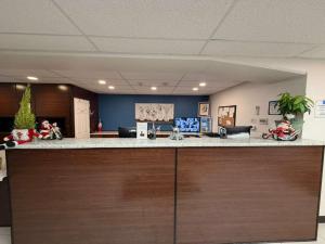 Kuchyň nebo kuchyňský kout v ubytování Spokane Boutique Hotel