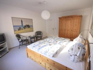 Postel nebo postele na pokoji v ubytování Biebernest Comfortable holiday residence