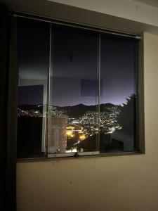 En generel udsigt til bjerge eller udsigt til bjerge taget fra lejligheden