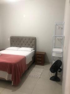 Кровать или кровати в номере Apto 3 quartos 5 do centro +17 фотографий