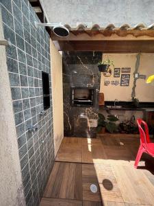 Η κουζίνα ή μικρή κουζίνα στο Chacaras do Jacuipe Village