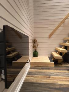 Μια τηλεόραση ή/και κέντρο ψυχαγωγίας στο Refugio Maẅen