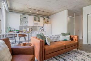 Posezení v ubytování Skyline Sanctuary