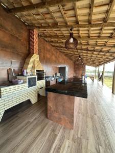 Kuchyň nebo kuchyňský kout v ubytování Sítio Mateus Leme + 11 fotografií