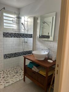 Koupelna v ubytování Villa Altura