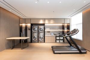 Fitness centrum a/nebo fitness zařízení v ubytování JI Hotel Suzhou Shihu East Road Subway Station