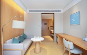 Posezení v ubytování JI Hotel Nanjing Lishui Yongshoufang Commercial Street + 18 fotografií