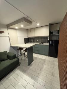 Kuchyň nebo kuchyňský kout v ubytování Executive Dept