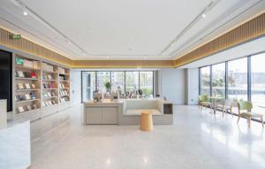 Posezení v ubytování JI Hotel Nanjing Lishui Yongshoufang Commercial Street