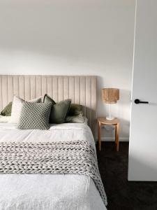 Ένα ή περισσότερα κρεβάτια σε δωμάτιο στο Villa Solana