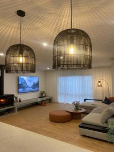 Μια τηλεόραση ή/και κέντρο ψυχαγωγίας στο Villa Solana