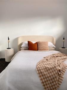 Ένα ή περισσότερα κρεβάτια σε δωμάτιο στο Villa Solana +12 φωτογραφίες