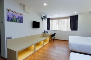 TV a/nebo společenská místnost v ubytování Merits Hotel Cameron Highlands + 41 fotografií