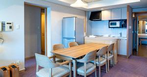 Kuchyň nebo kuchyňský kout v ubytování Seagaia Forest Condominiums