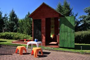 Zahrada ubytování Apartma Marcella Liberec