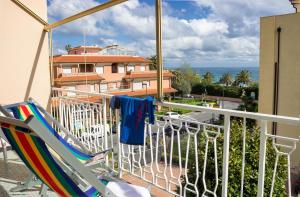 A balcony or terrace at Ligure Residence
