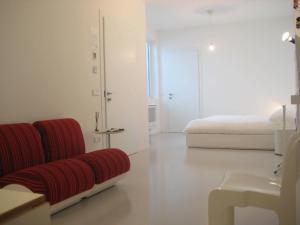 Posezení v ubytování Legrenzi Rooms