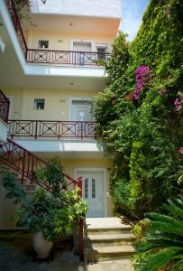 Zahrada ubytování Aristea Studios
