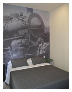Postel nebo postele na pokoji v ubytování B&B Stazione Dittaino