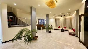 Un lugar para sentarse en Hotel 7Seas by Solara Hospitality