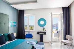 A seating area at Villa Gervasio Rooms