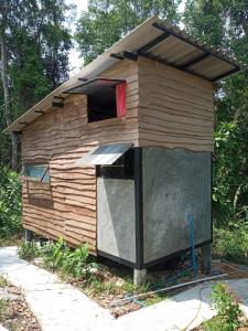 Bygningen som lejligheden ligger i