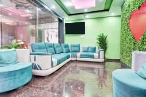 Posezení v ubytování Collection O Digha Ghat Formerly Hotel Shahnai