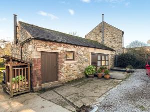 Bygningen som feriehuset ligger i