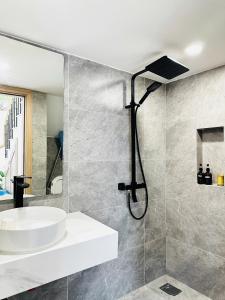 Koupelna v ubytování Villa Thuy Nguyen Novaworld