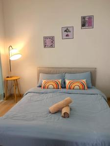 Ένα ή περισσότερα κρεβάτια σε δωμάτιο στο Mount Austin HawKeLai