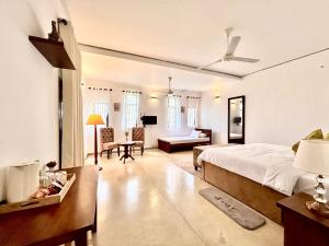 Ένα ή περισσότερα κρεβάτια σε δωμάτιο στο Nest Villas