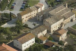 The building in which a panziókat is located