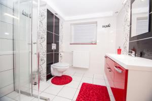 Kúpeľňa v ubytovaní Apartament Zacisze Tatr