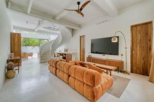 Et tv og/eller underholdning på Casa Blanca Villa