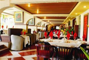 O zonă de relaxare la Purnama Hotel